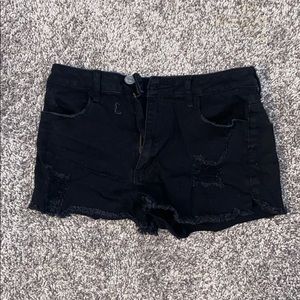 RSQ Black Denim Shorts - Size 5